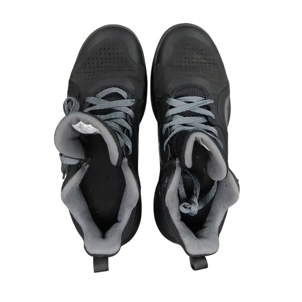 Nike Shoes Mens 9 Athletic Trainer Fly By Mid 2 Black Dark Grey Basketball Sport